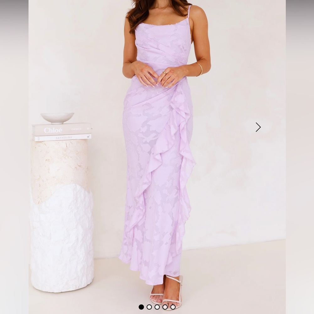 Hello Molly Lilac Maxi Dress